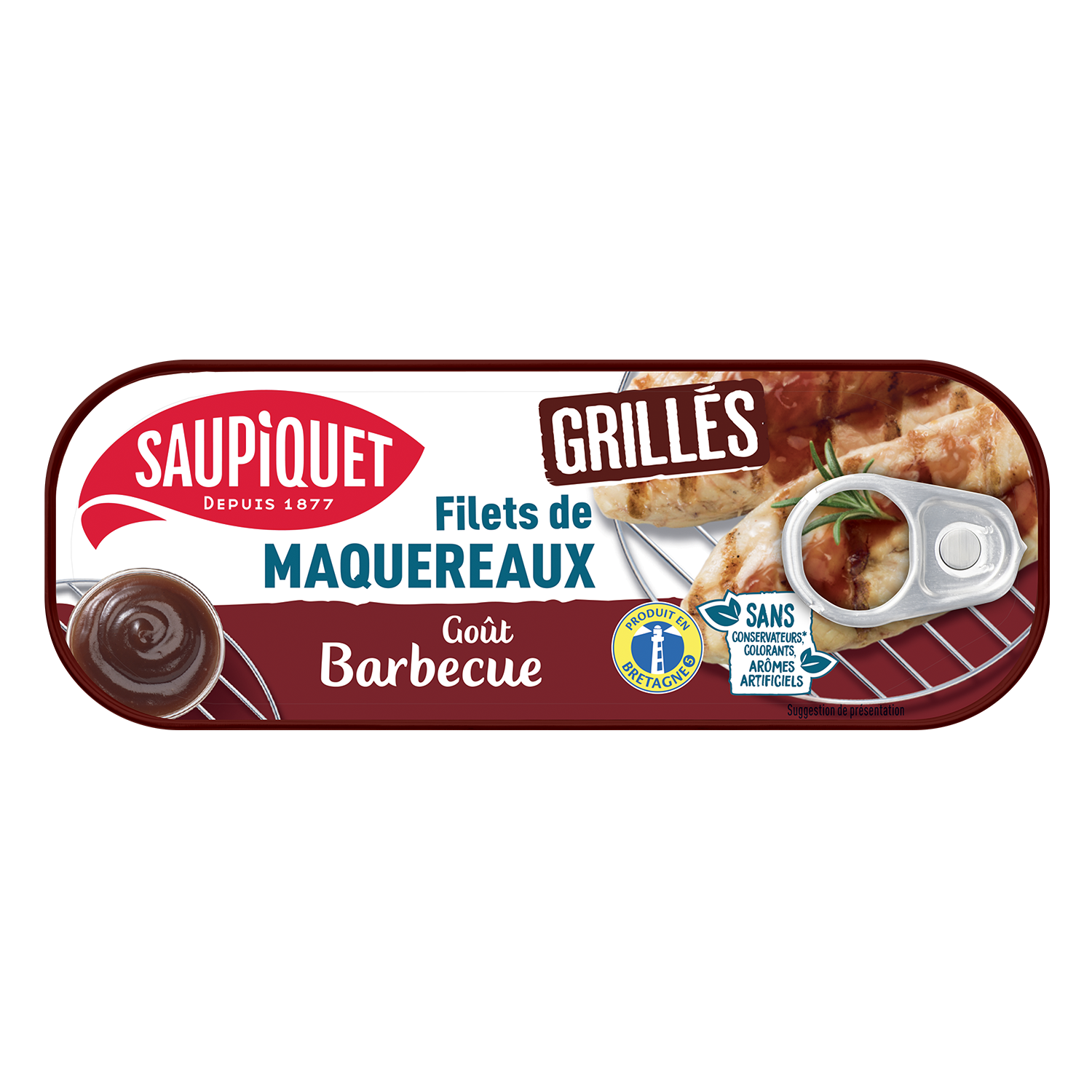 Filets de maquereaux grillés barbecue - Saupiquet